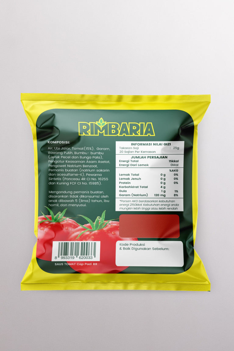 saus tomat rimbaria sachet